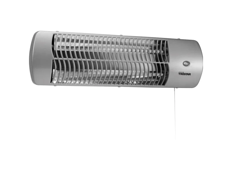 Tristar KA-5010, Kvartsilämmitin, IP24, Sisätila, Seinä, Ruostumaton teräs, 1200 W