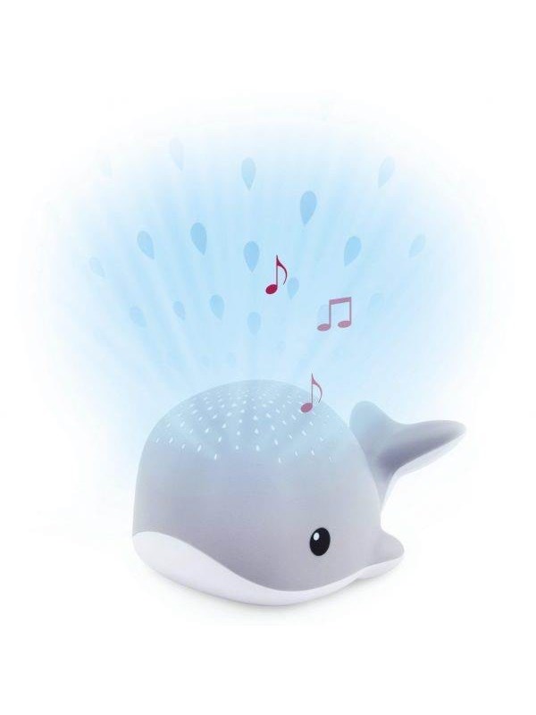 Zazu Wally the Whale -projektoriyövalo, grey