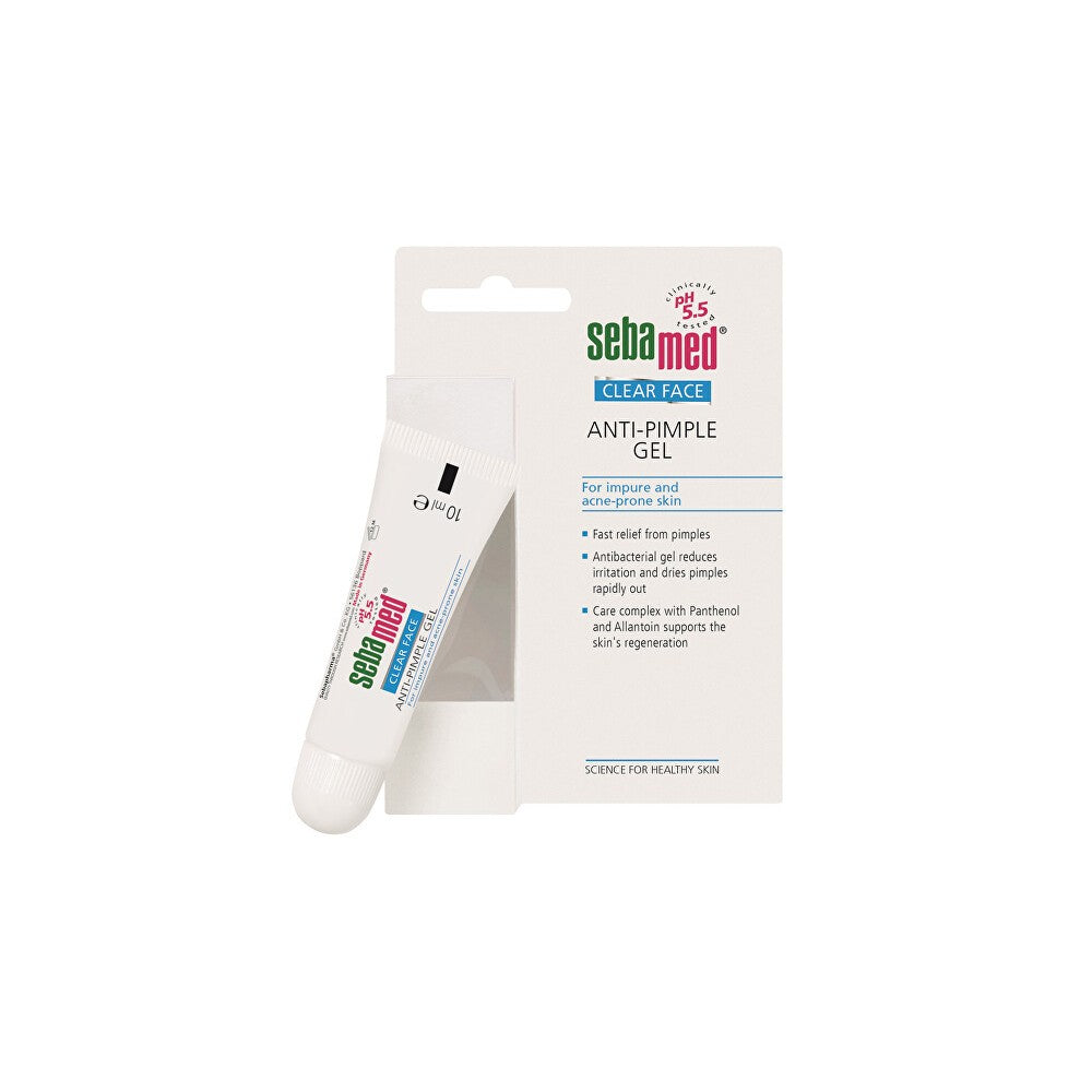 Sebamed Läpinäkyvä näppylöitä estävä kasvogeeli - 10 ml