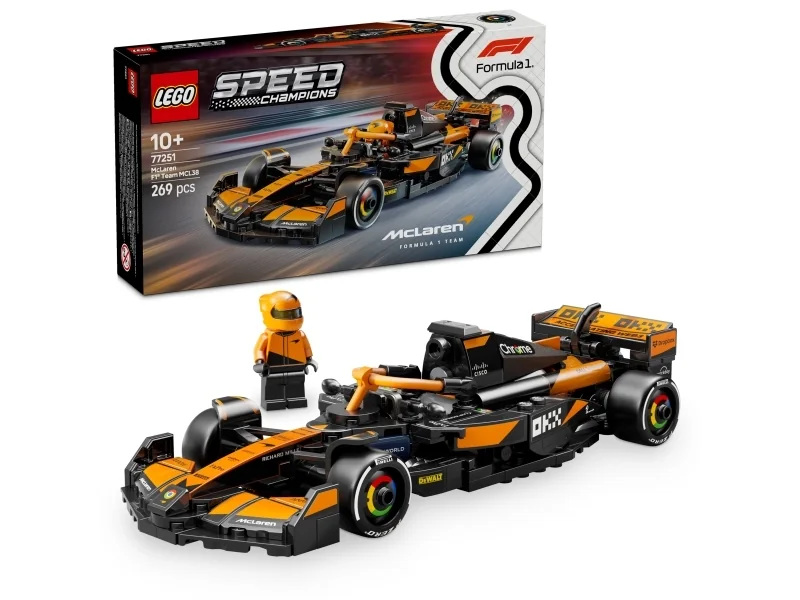 LEGO Speed Champions 77251 McLaren F1® Team MCL38 ‑kilpa-auto