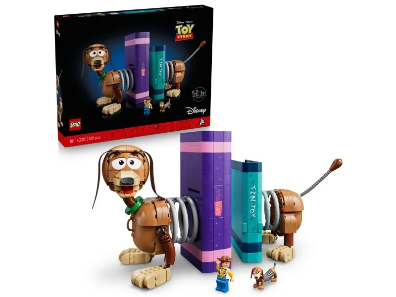 LEGO Disney Pixar 43301 Toy Story ‑kirjatuet: Slinky-koira