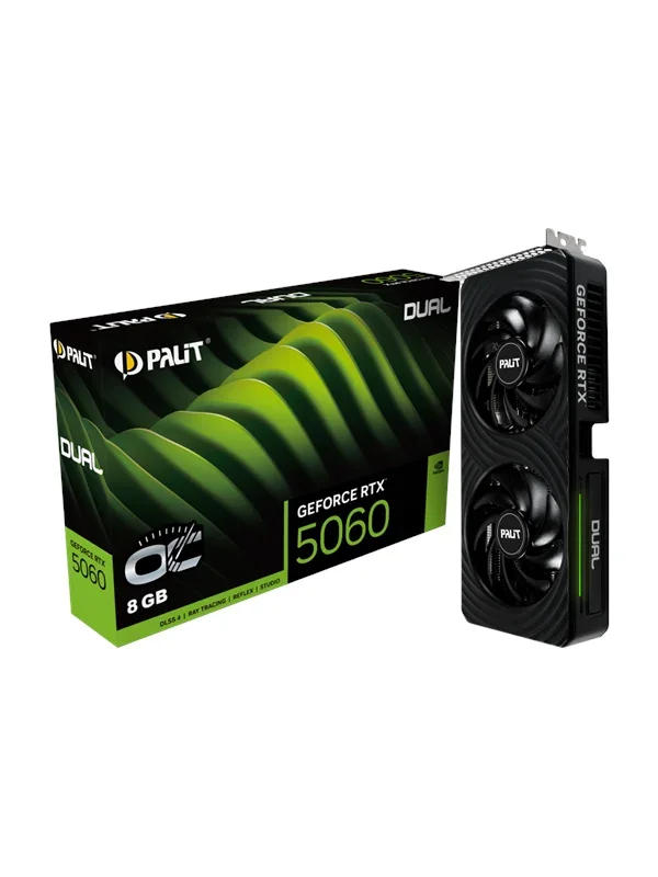 Palit GeForce RTX 5060 Dual OC 8 Gt -näytönohjain