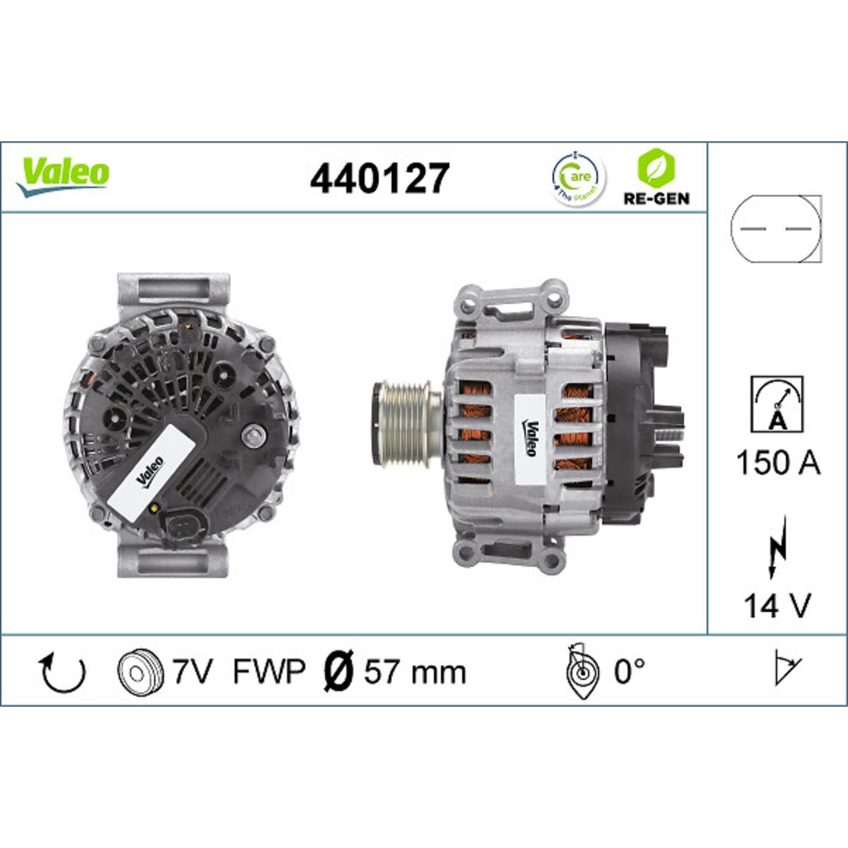 Laturi VALEO 440127