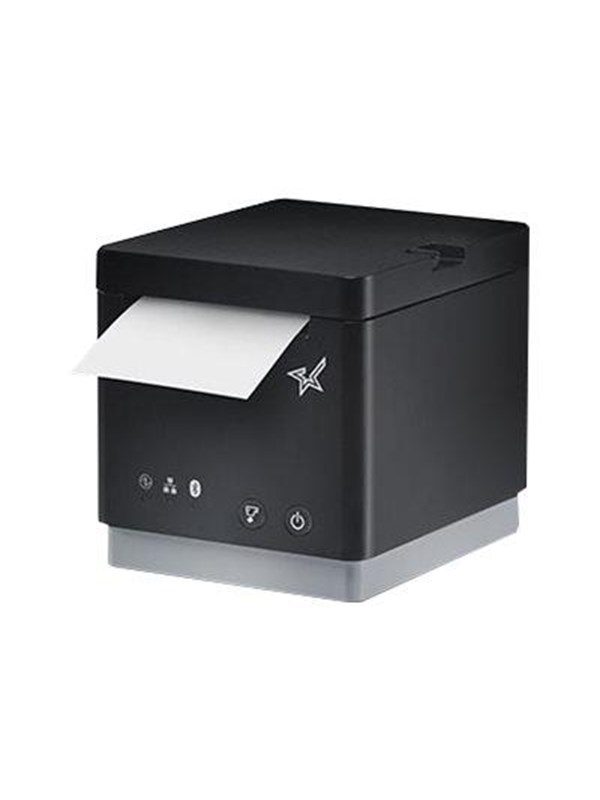 Star Mc-print2 Usb/bluetooth/ios/eth, Leikkuri, Musta, Sisältäen Virta-adapterin