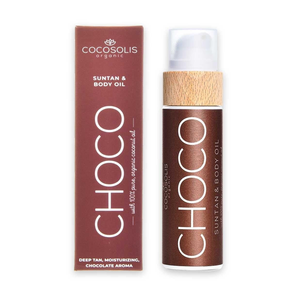 Cocosolis Choco Sun Tan & Olio corpo 110ml — Olio corpo solare