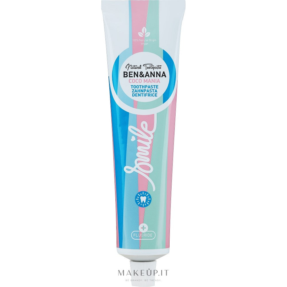 Ben & anna Coco Mania hammastahna 75ml