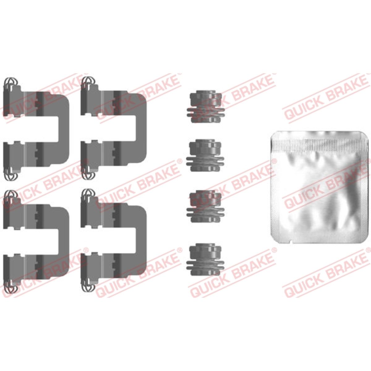 Jarrupalojen asennussarja QUICK BRAKE 109-0106