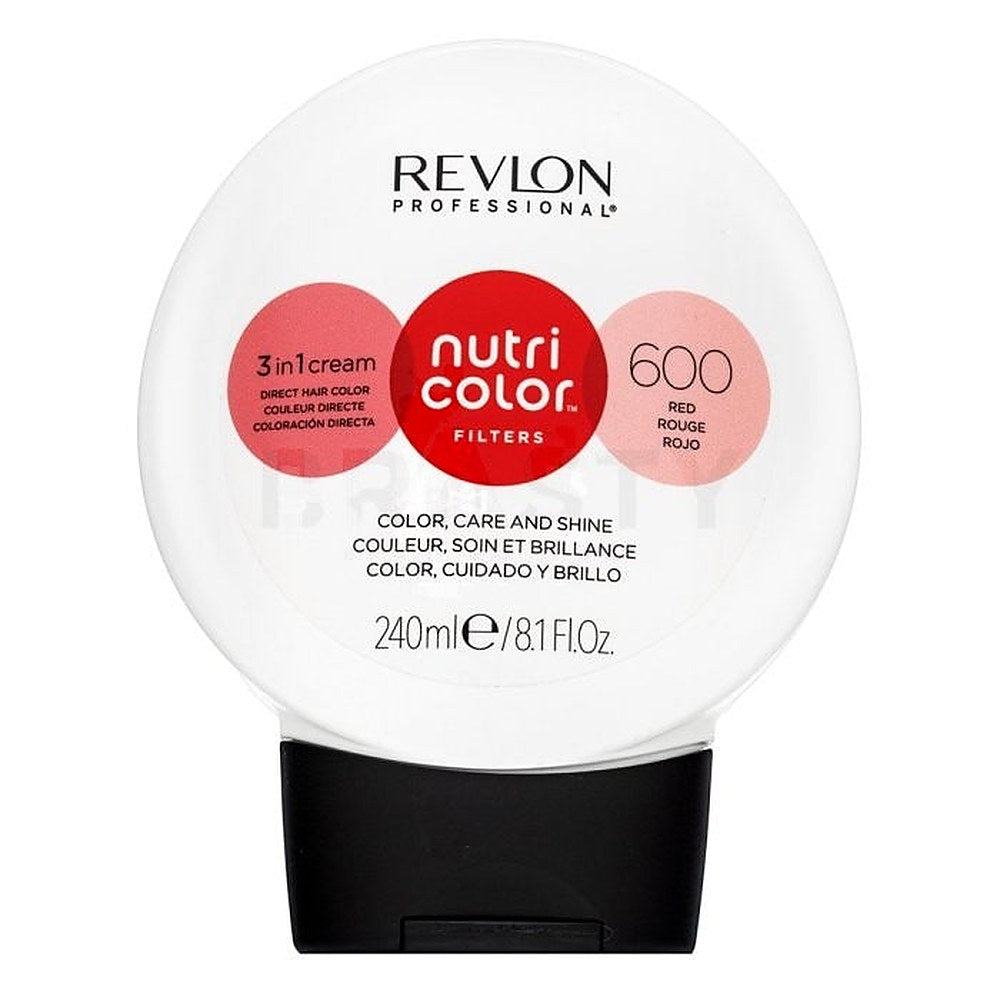 Revlon Professional Nutri Color Filters 3in1 Cream 600 Rosso 240 ml — Crema colorante