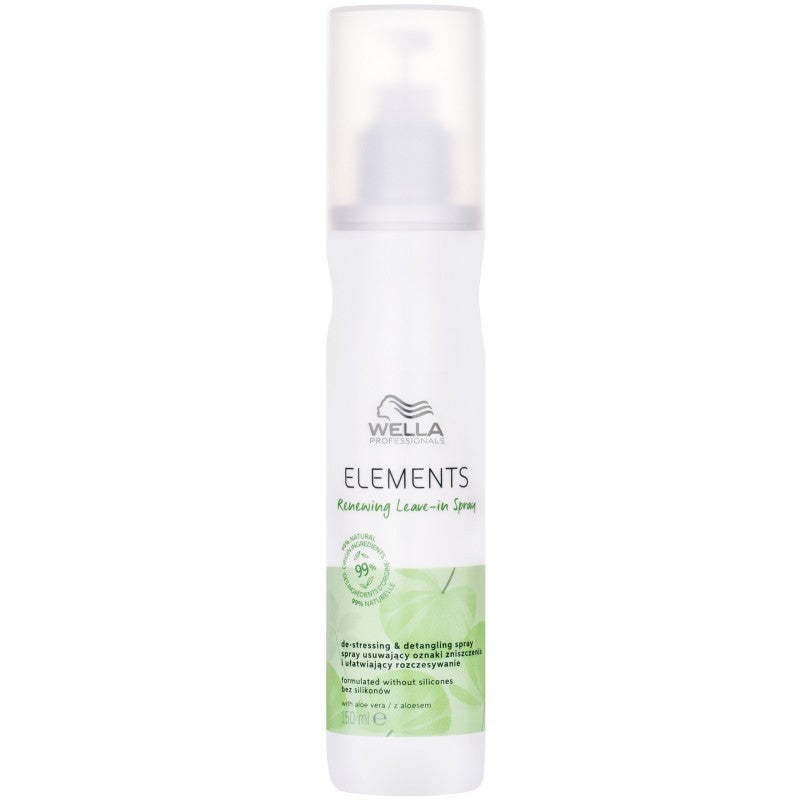 Wella Elements Renewing Hiuksiin jätettävä suihkehoitoaine 150 ml