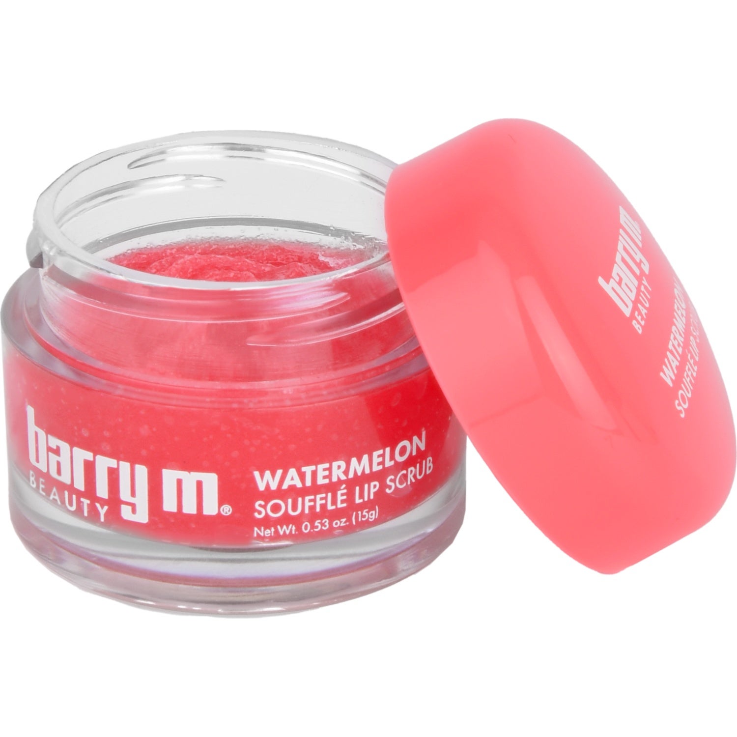 Barry M Soufflé Lip Scrub Watermelon - 15 ml