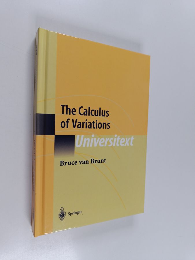 Bruce van Brunt : The calculus of variations