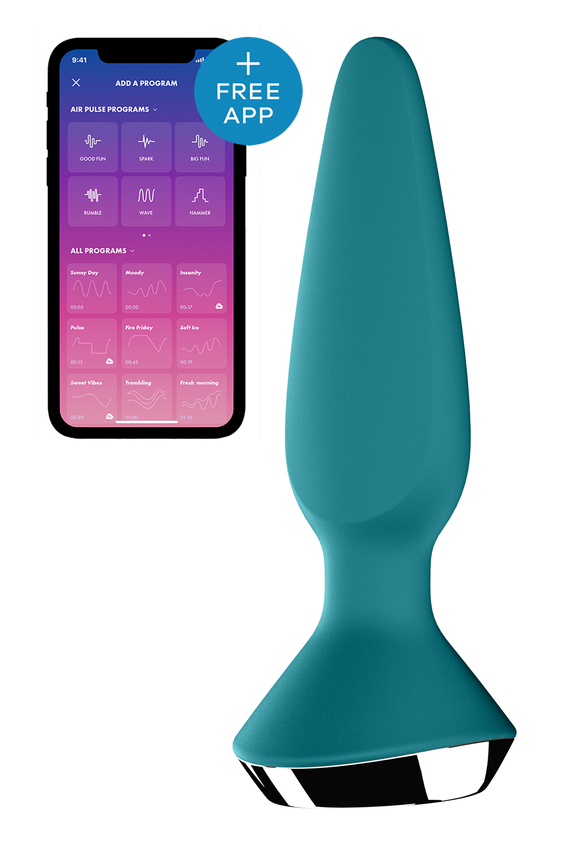 Satisfyer - Anaalivibraattori - Plug Ilicious 1