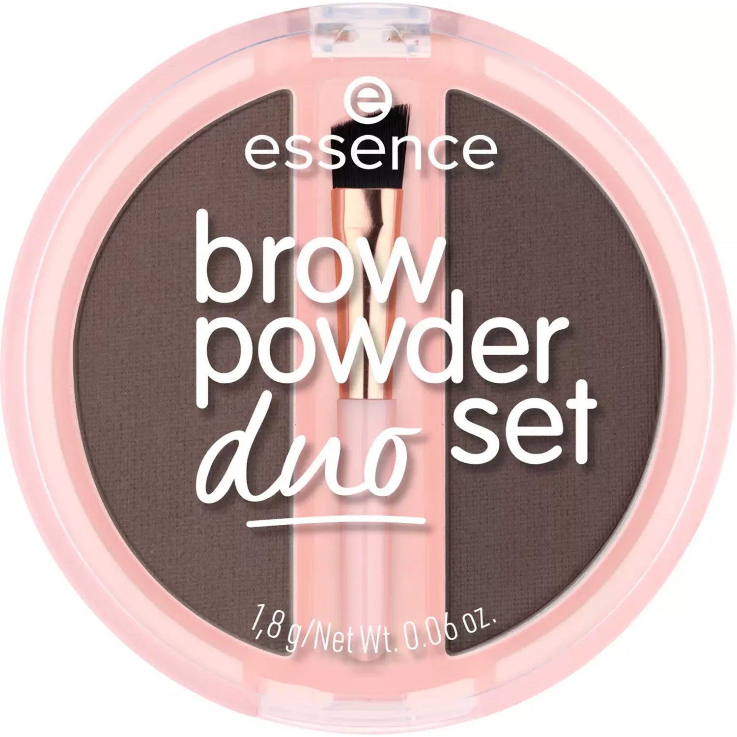essence Brow Powder Duo Set 03 Dark - 1,8 g