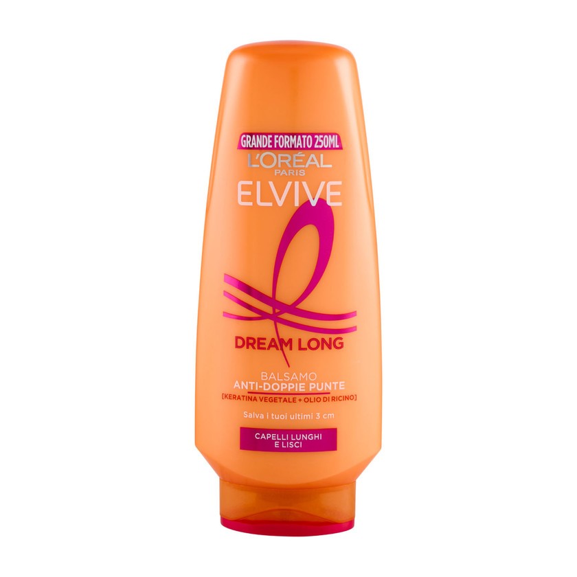 L'Oreal Paris Elvive Dream Long -hoitoaine pitkille ja suorille hiuksille 250 ml