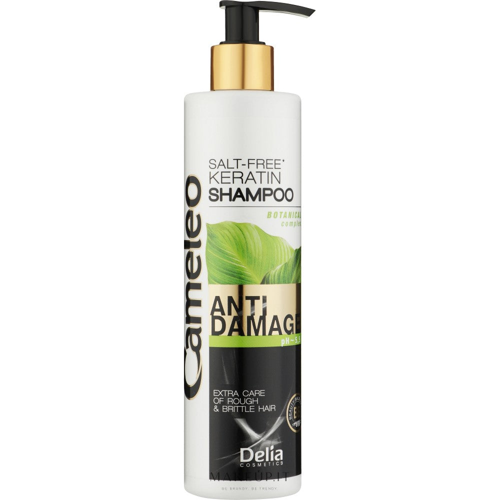 Delia Cosmetics Cameleo Bb Keratiinishampoo Vaurioituneille Hiuksille 250 Ml