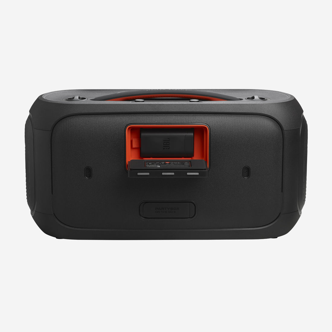 JBL PartyBox On-The-Go 2 kannettava kaiutin (musta)