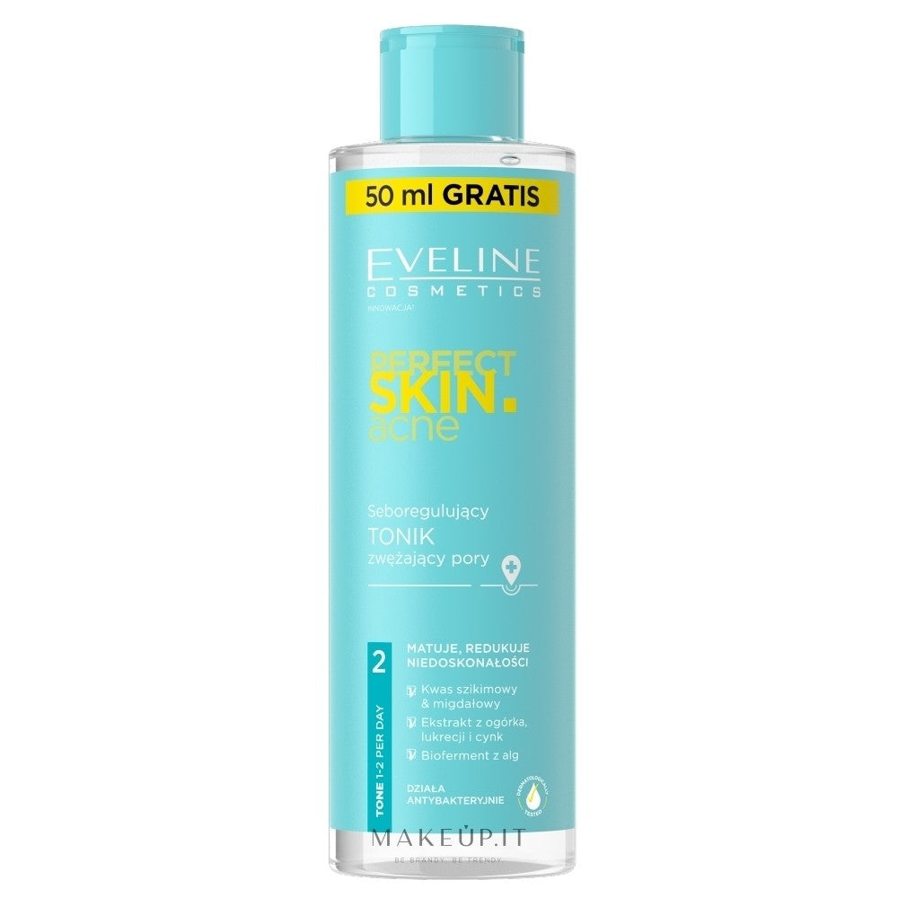 Eveline Cosmetics Perfect Skin.Acne Cleansing and Calming Lotion 200 ml