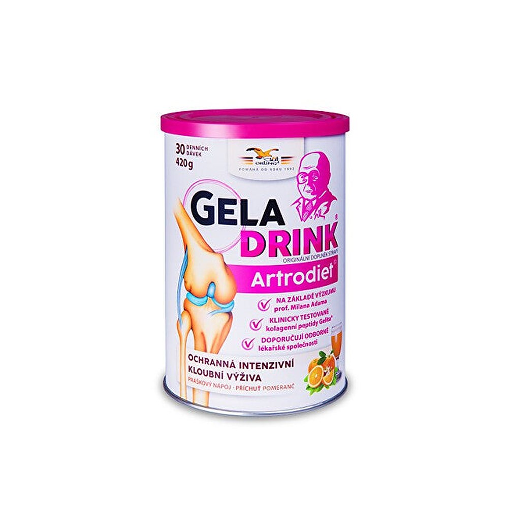 Geladrink Geladrink Artrodiet-juoma 420 g - Maku: Persikka
