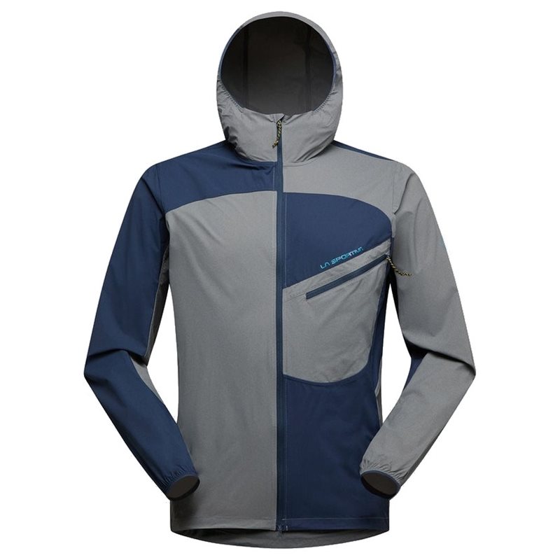 La Sportiva Freeway Wind Jacket M Steel/Night Sky - M