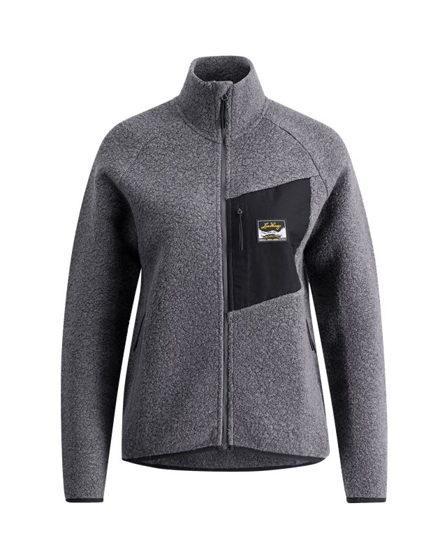 Lundhags Flok Wool Ws Pile Granite - XS
