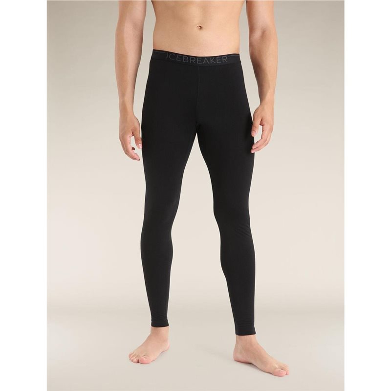 Icebreaker 200 Oasis Leggings Men Black/Monsoon - M