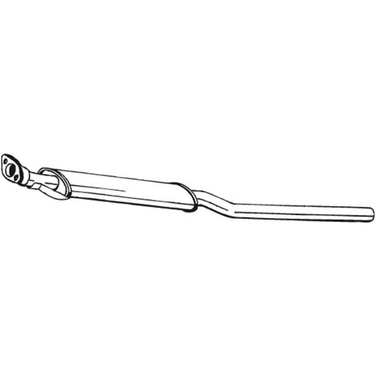 Keskiäänenvaimentaja BOSAL 228-625