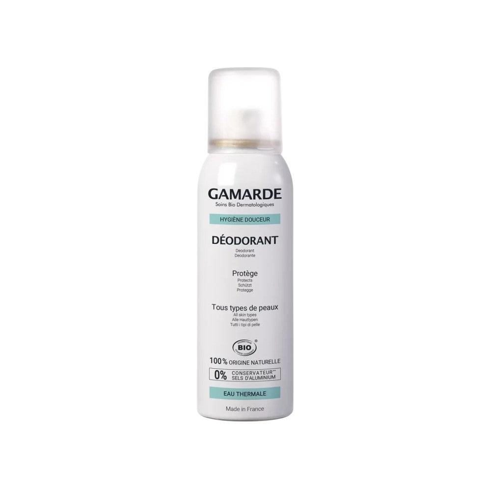 Gamarde Deodorant Spray Soft Hygiene herkälle ja reaktiiviselle iholle 100ml