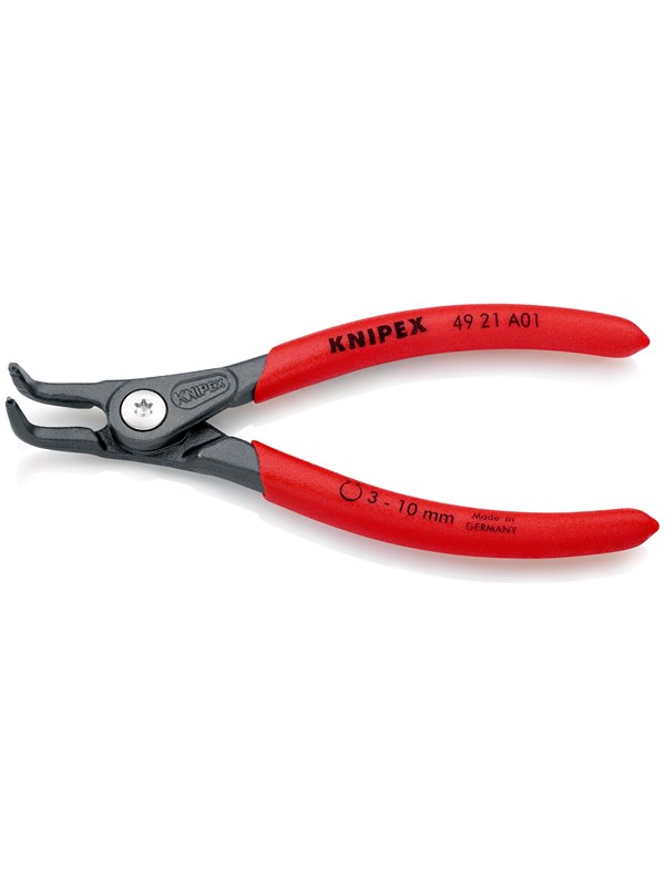 KNIPEX Tarkkuuslukkorengaspihdit, ulkorenkaisiin akseleilla