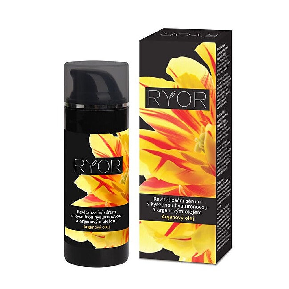 RYOR Arganöljyä ja hyaluronihappoa sisältävä elvyttävä seerumi 50 ml