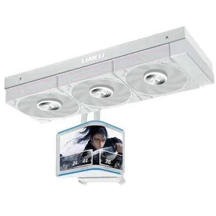 Lian Li HydroShift II OLED Curved 360P28 -nestejäähdytin, valkoinen