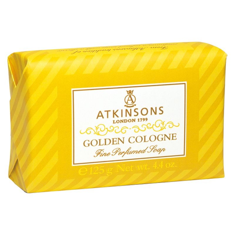 Atkinsons Hienostunut tuoksusaippua - Golden Cologne tuoksusaippua 125 g
