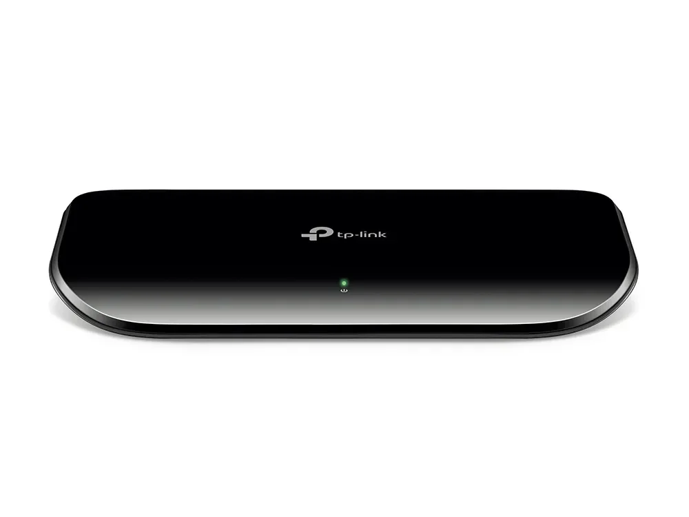 TP-Link TL-SG1008D - 8-porttinen Gigabit-pöytäkytkin, Musta