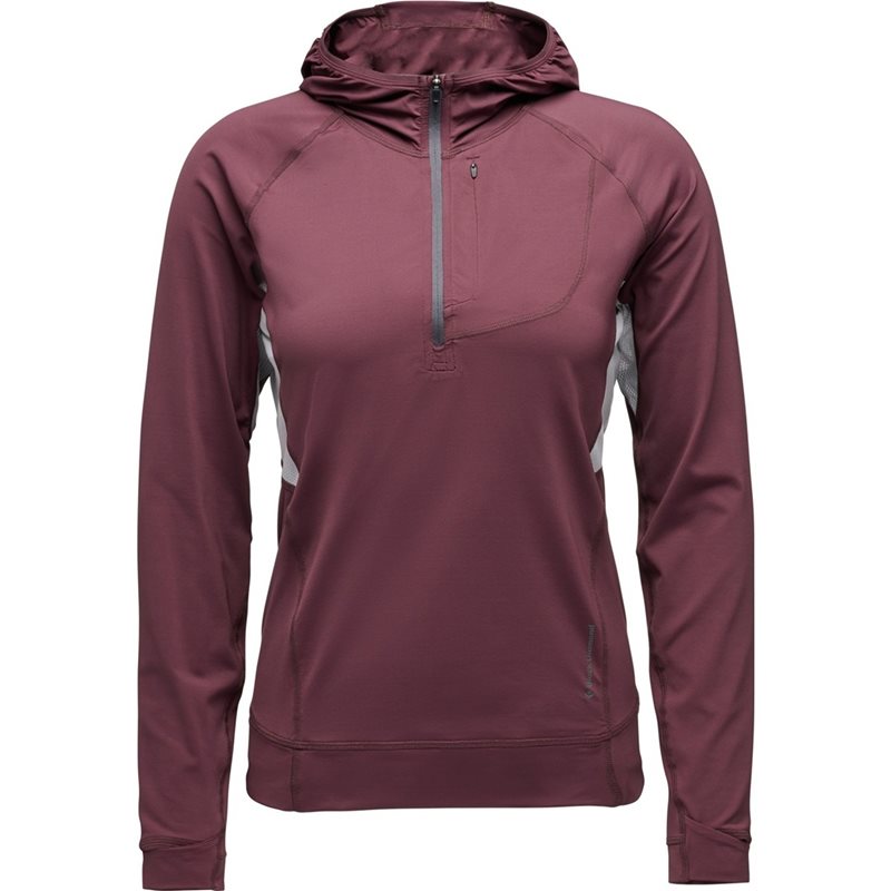 Black Diamond W Alpenglow Pro Hoody Dusk Violet - M