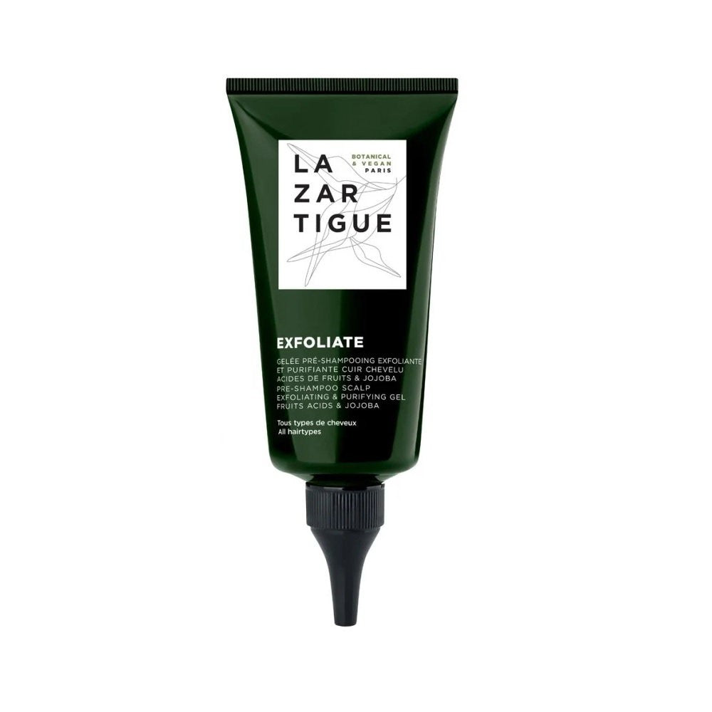 Lazartigue Kuoriva ja puhdistava päänahkaa esishampoogeeli 75ml