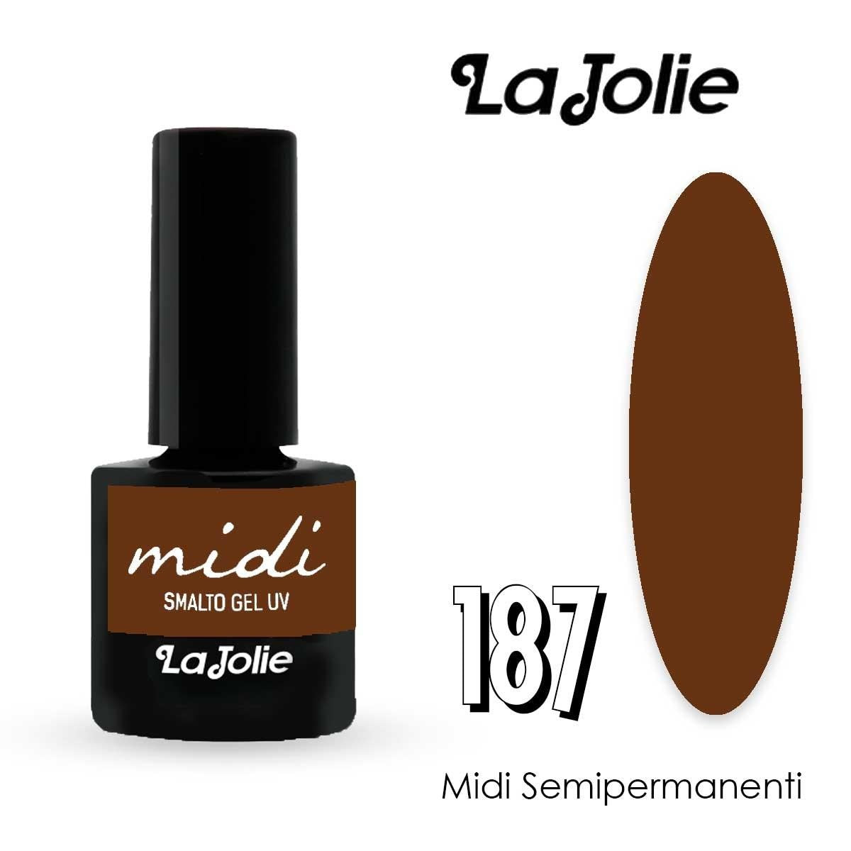La jolie semi-permanent 7 ml nro 187