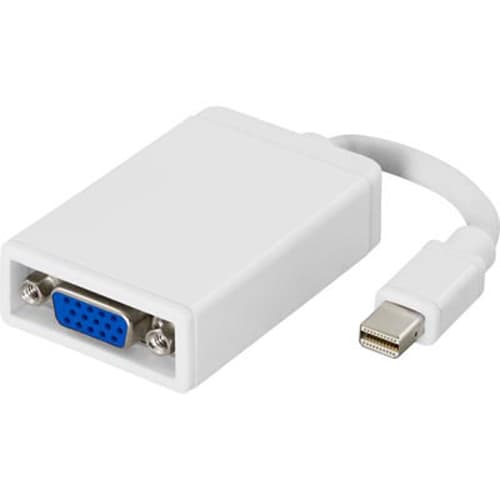 Mini DisplayPort VGA-adapteriin,20-pin u-15-pin n,0,05m,valk/harmaa