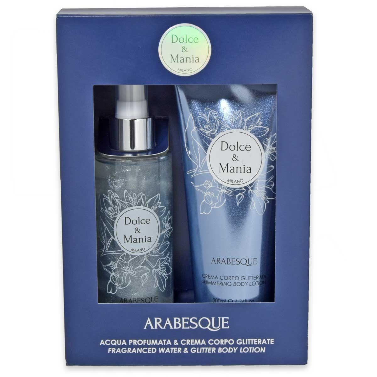 Dolce & Mania Cofanetto Arabesque Acqua Profumata 200 ml + Lozione Corpo 200 ml — Set profumo