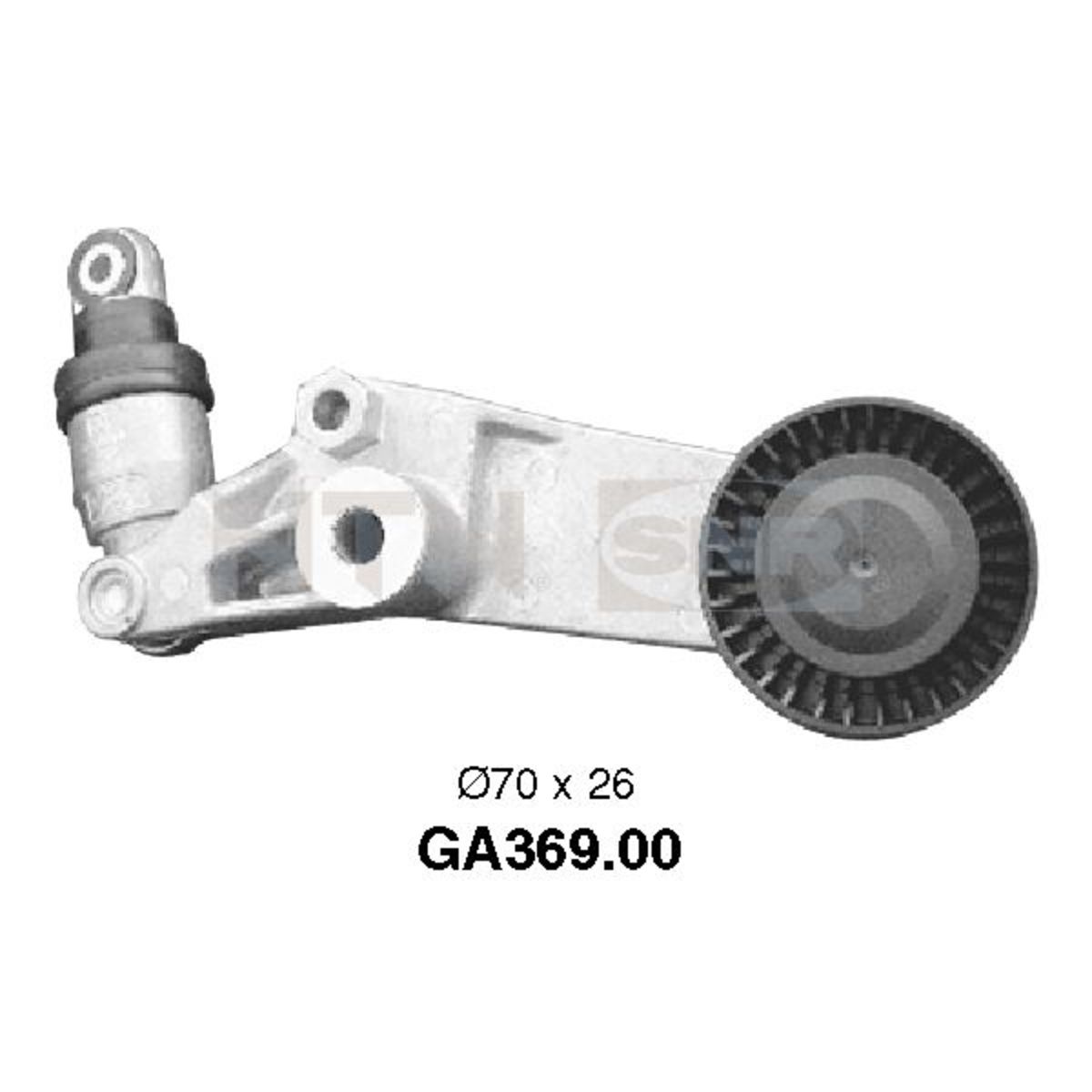 Kiristysrulla, moniurahihna SNR GA369.00