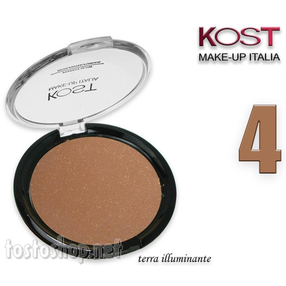 Perfect Glow Heleyttävä Kompakti Puuteri Kost 04