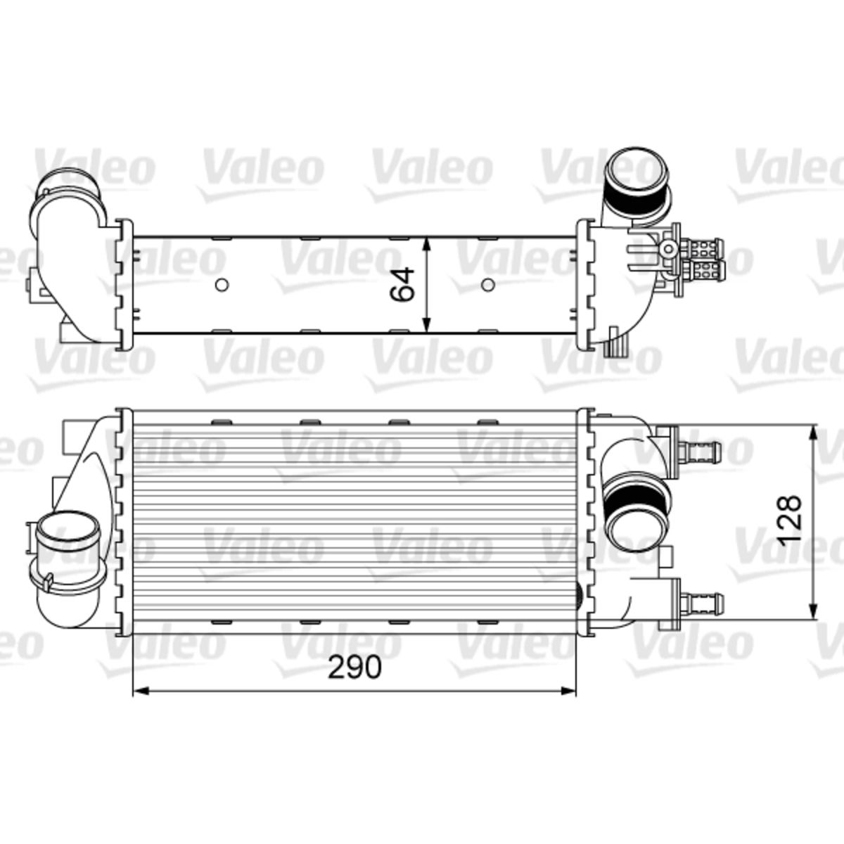 Välijäähdytin VALEO 818585