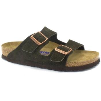 BIRKENSTOCK Pistokkaat 'Arizona' tummanruskea / pronssi