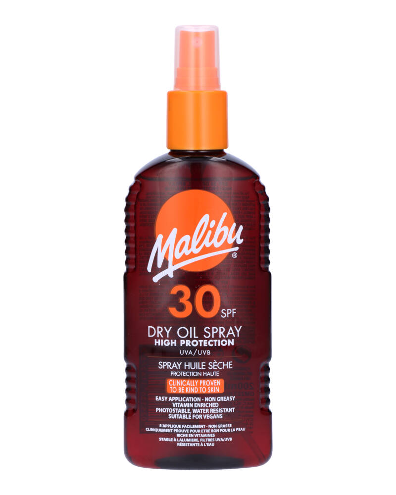 Malibu Kuivaöljysuihke SPF30 200ml