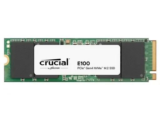 Crucial E100 - SSD - 480 GB - sisäinen - M.2 2280 - PCIe 4.0 x4 (NVMe)