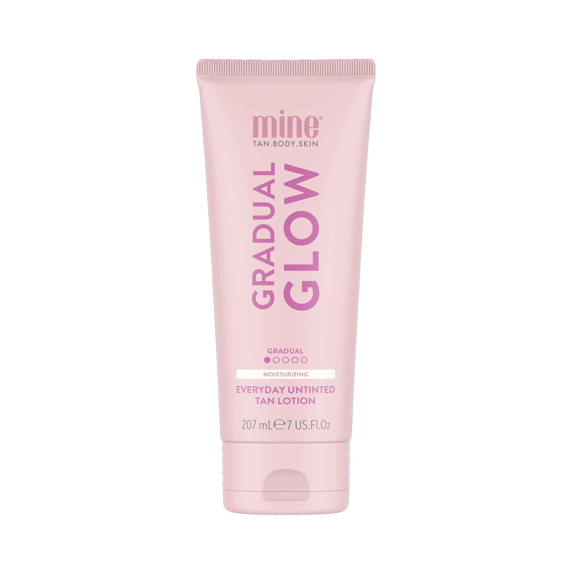 Minetan Gradual Glow Everyday Untinted Tan Lotion — asteittain rusketusvoide 207 ml