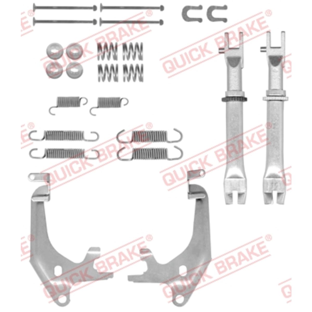 Tarvikesarja, jarrukengät QUICK BRAKE 105-0870S