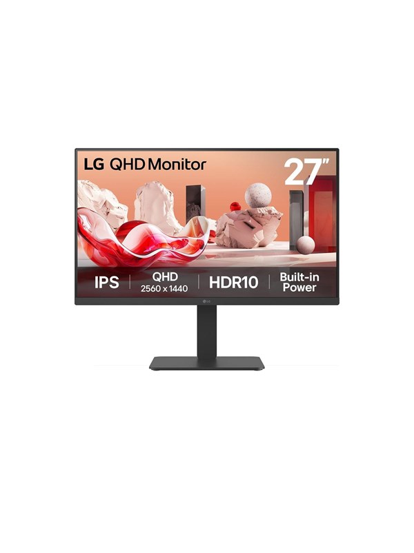 LG 27BA54QB-B 27" QHD, IPS -näyttö