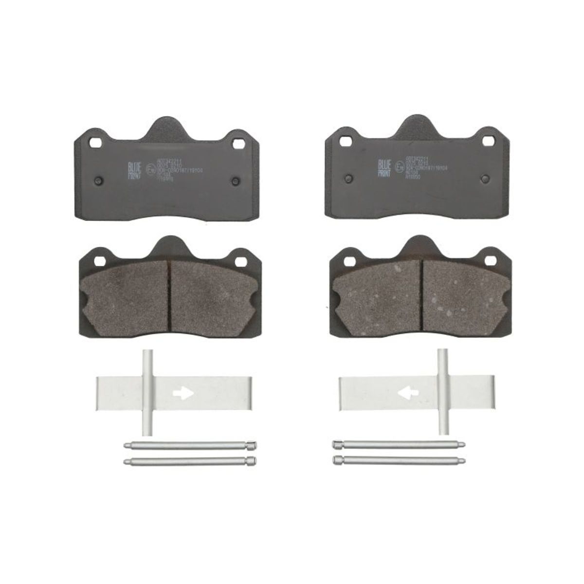 Jarrupalat, levyjarru BLUE PRINT ADT342211