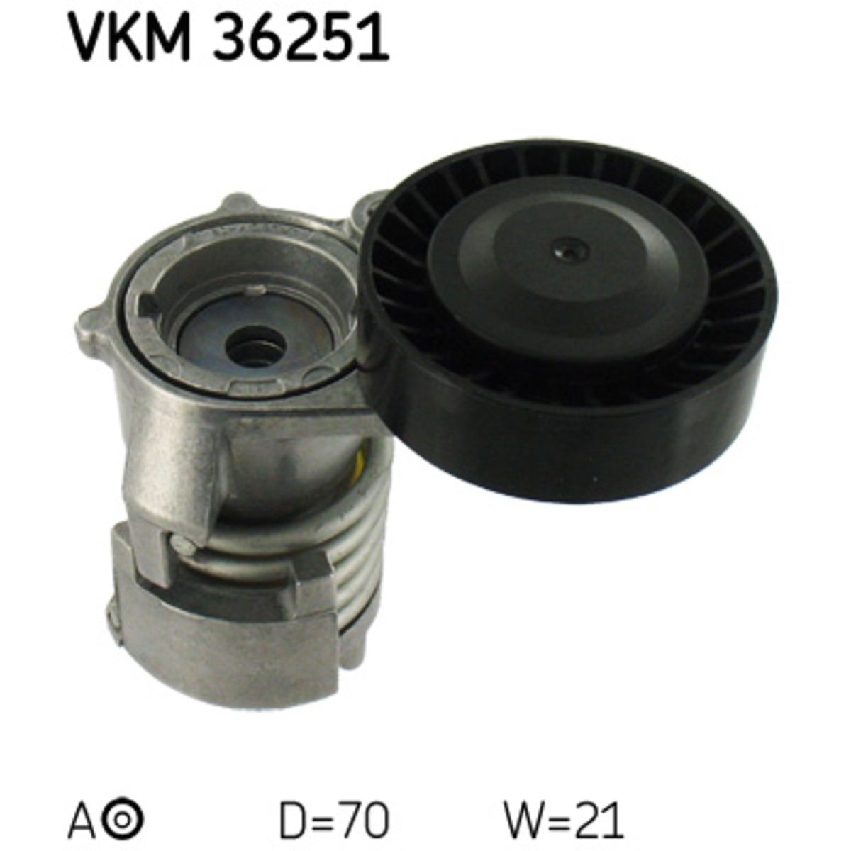 Kiristysrulla, moniurahihna SKF VKM 36251