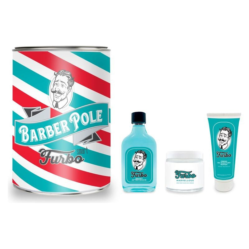 Furbo Barber Pole Smart Shaving Cream + Partavesivoide + Marvelous Cream 100 ml lahjasetti