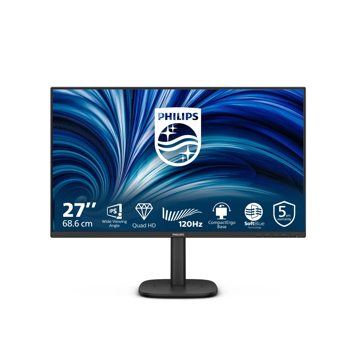 27" Philips 27B2N3500J - 2560x1440 (QHD) - 120Hz - IPS